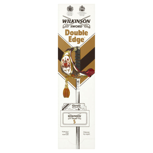 WILKINSON DOUBLE EDGE SAFETY BLADES 5S