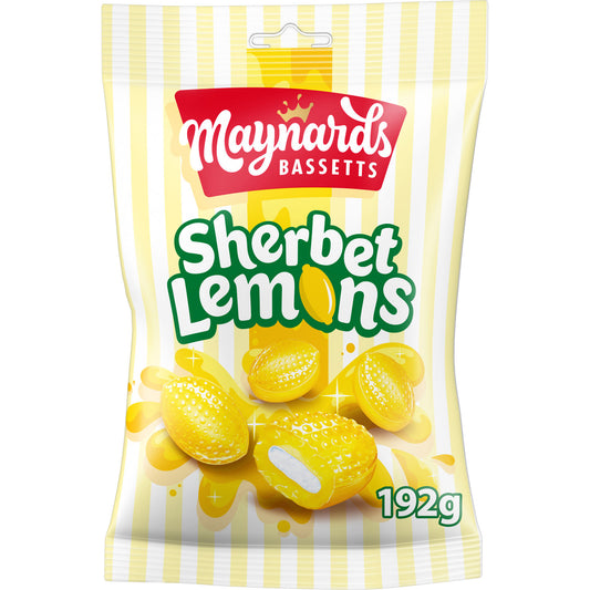 MAYNARDS BASSETTS SHERBET LEMONS BAG 19/09/26