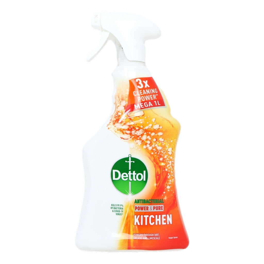 DETTOL SPRAY 1LTR POWER & PURE KITCHEN
