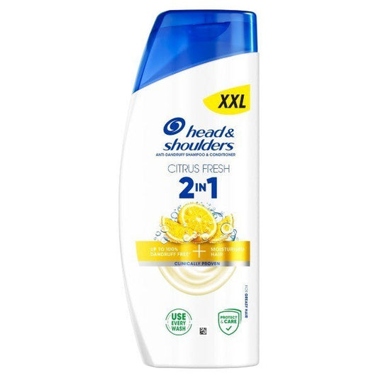 HEAD AND SHOULDERS 2IN1 625ML CITRUS