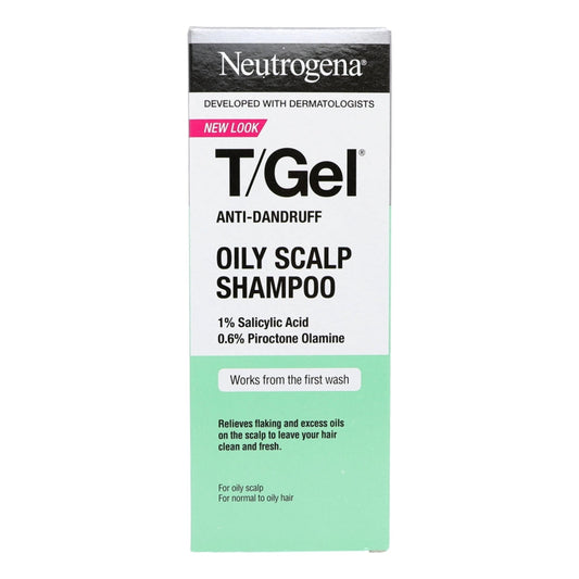 NEUTROGENA T-GEL SHAMPOO 250ML ANTI-DANDRUFF & OILY SCALP