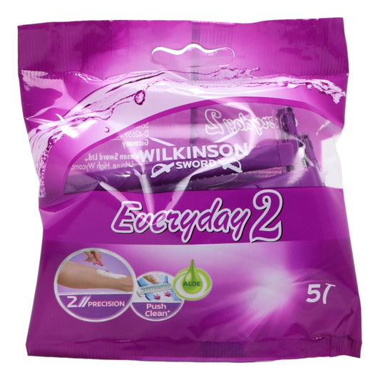 WILKINSON SWORD ESSENTIALS 2 WOMEN'S DISPOSABLE RAZORS 5S